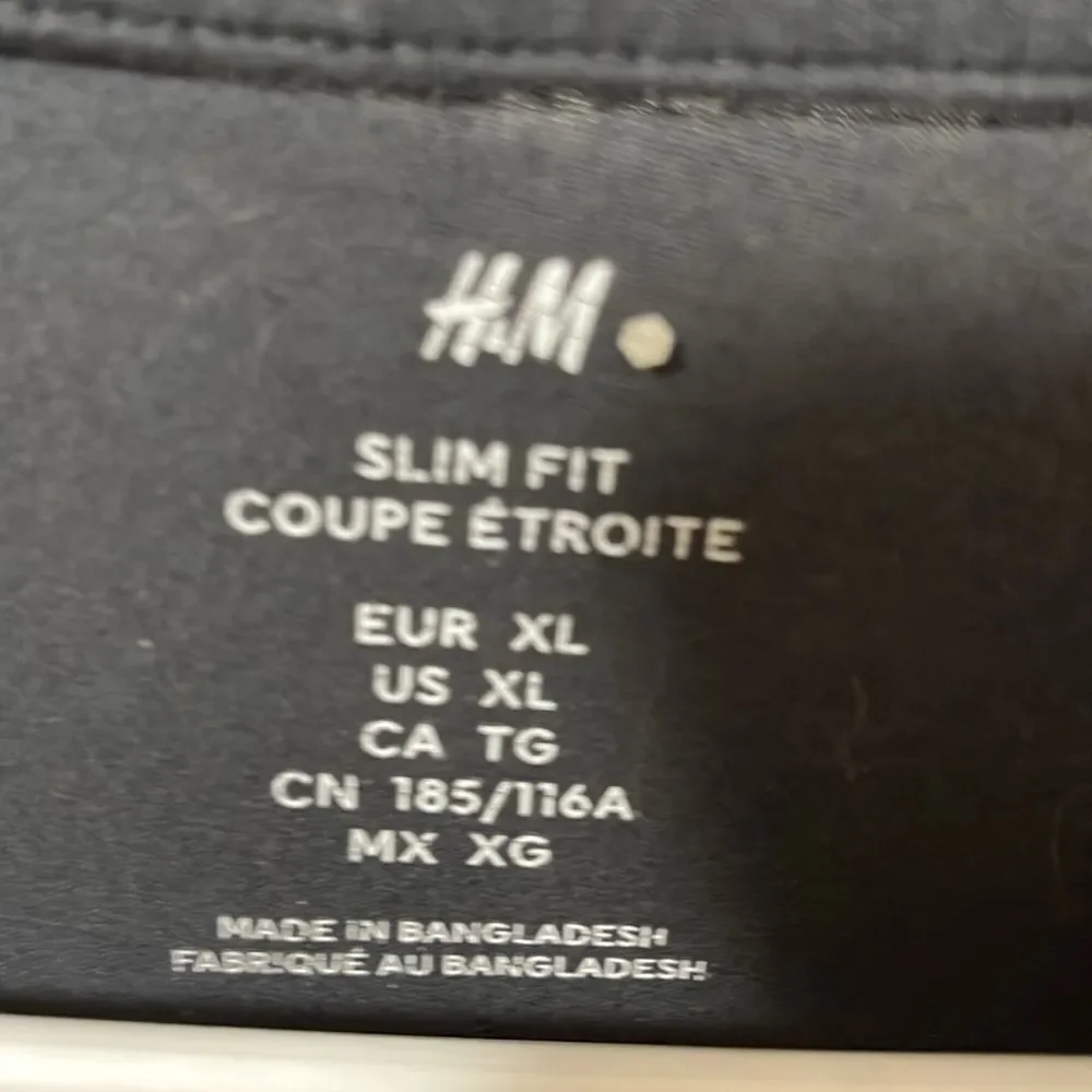 H&M slim fit shirt size extra large